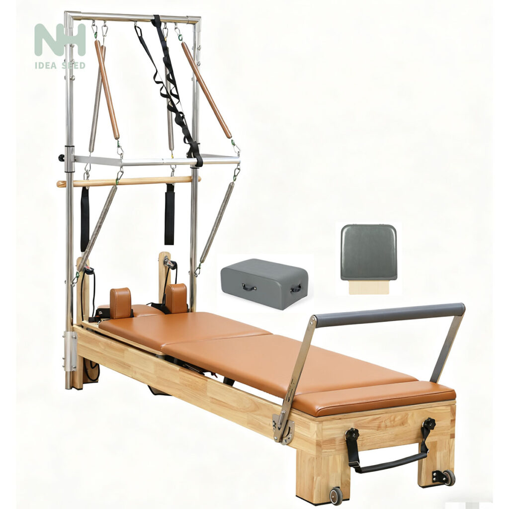 Exploring the Benefits of the Wood Pilates Reformer with Half Tower NH-PM013O
